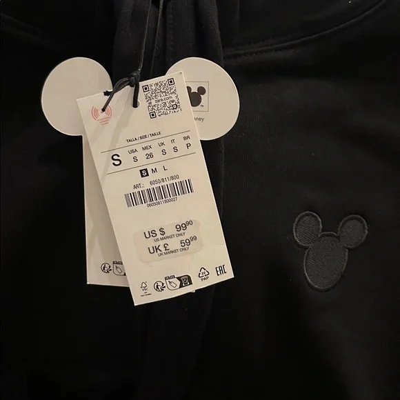 MICKEY SILHOUETTE EMBROIDERY SWEATSHIRT HARRY
LAMBERT FOR ZARA X DISNEY - Picture 7 of 9